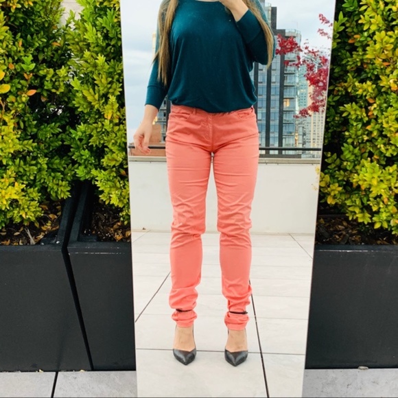 ARMANI Jeans Authentic Rose Long Leg High Waist - Picture 15 of 16